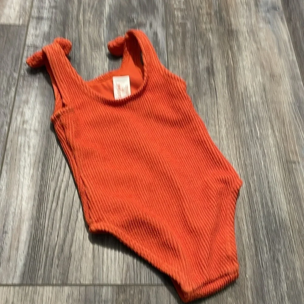 Cat & Jack Toddler Bow-Shoulder One-Piece Swimsuit Size 18 months